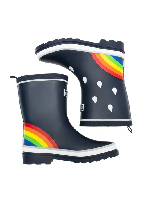 Regatta Navy Mudplay III Waterproof Welly (Younger 7 - Older 5) - 10 Infants Image 3
