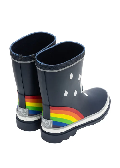 Regatta Navy Mudplay III Waterproof Welly (Younger 7 - Older 5) - 10 Infants Image 2