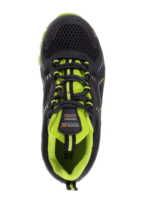 Regatta Navy Vendeavour Junior Waterproof Walking Shoe (Younger 7 - Older 5) - 12 Infants Image 6