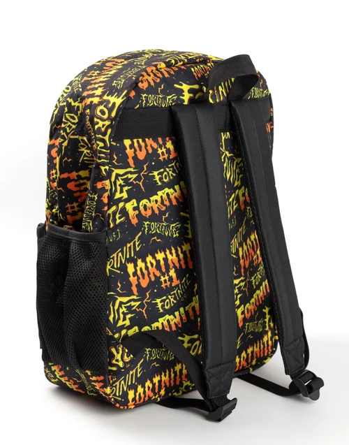 Vanilla Underground Fortnite Unisex Kids Black Logo Backpack (One Size) - One Size Adjustable Image 3