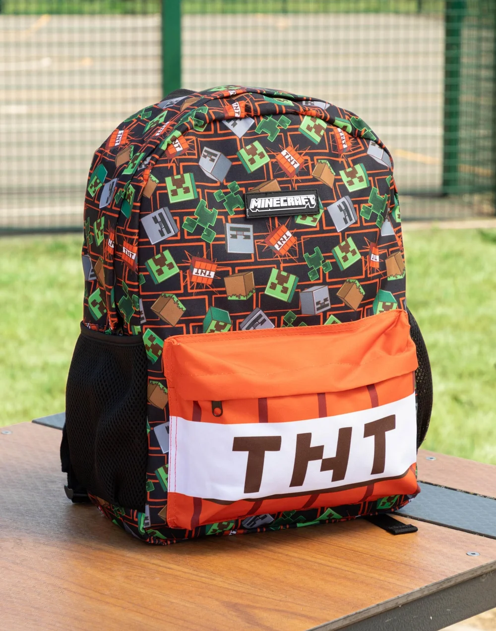 Vanilla Underground Minecraft Unisex Kids Multicoloured TNT 3 Piece Backpack Set (One Size) - One Size Adjustable Image 2