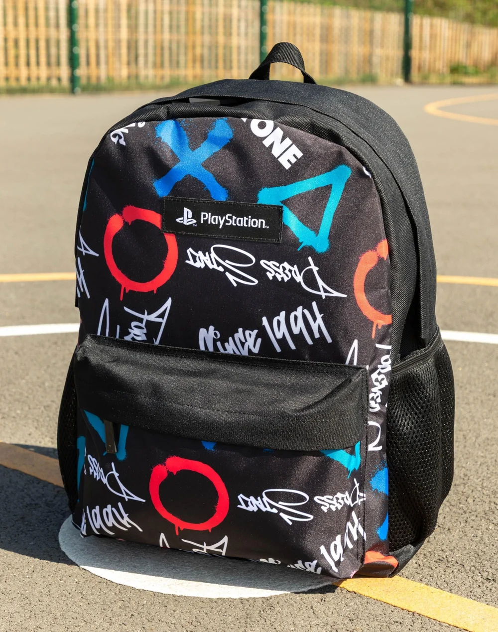 Vanilla Underground PlayStation Unisex Kids Multicoloured Logo Backpack (One Size) - One Size Adjustable Image 1