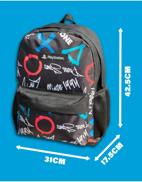 Vanilla Underground PlayStation Unisex Kids Multicoloured Logo Backpack (One Size) - One Size Adjustable Image 5