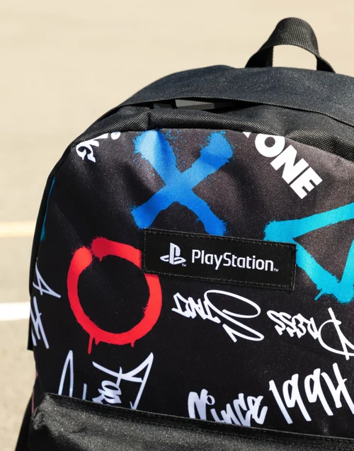 Vanilla Underground PlayStation Unisex Kids Multicoloured Logo Backpack (One Size) - One Size Adjustable Image 3