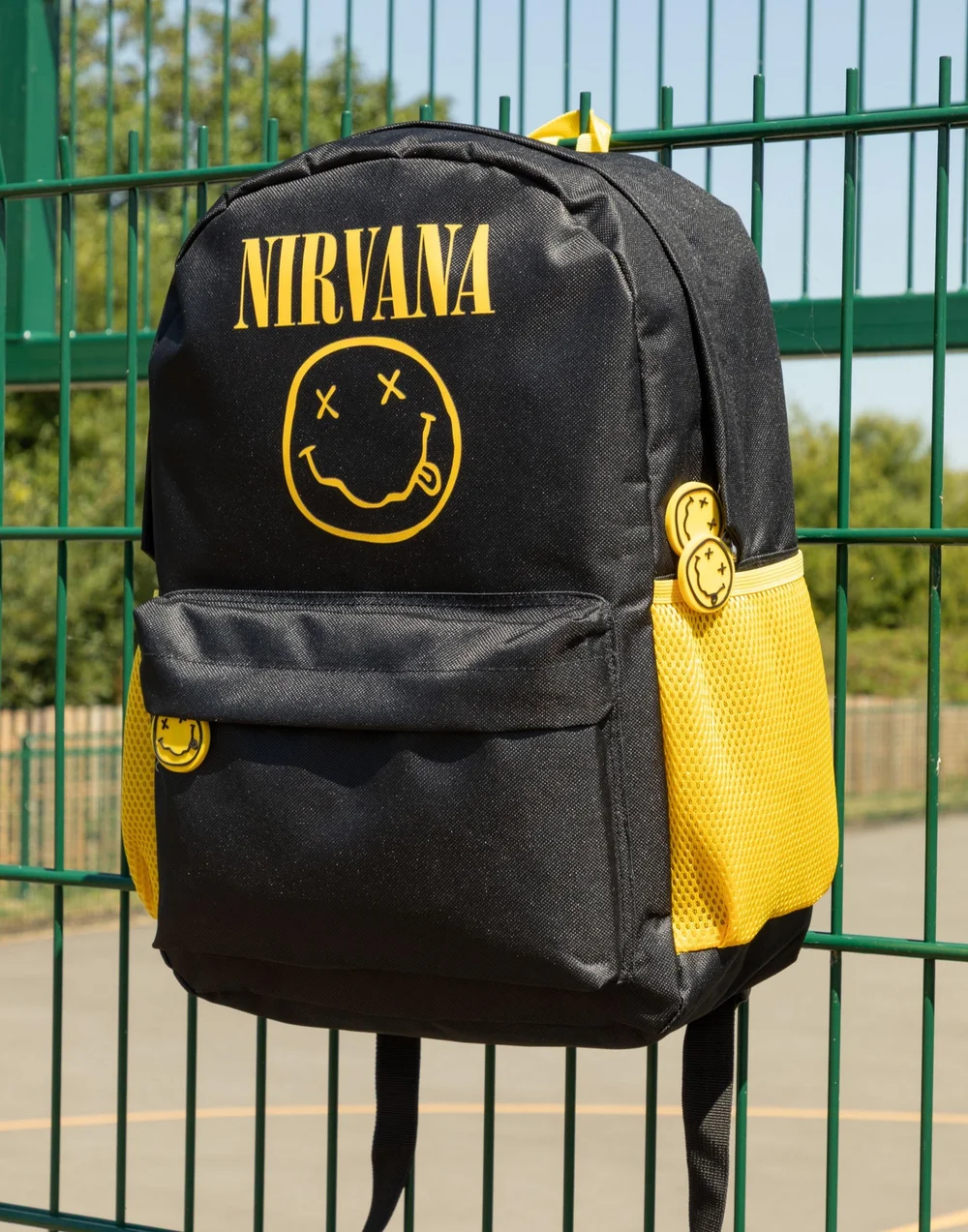 Vanilla Underground Nirvana Unisex Black Logo Backpack (One Size) - One Size Adjustable Image 4