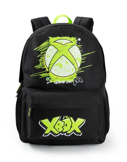 Vanilla Underground Xbox Unisex Kids Black Logo Backpack (One Size) - One Size Adjustable Image 3
