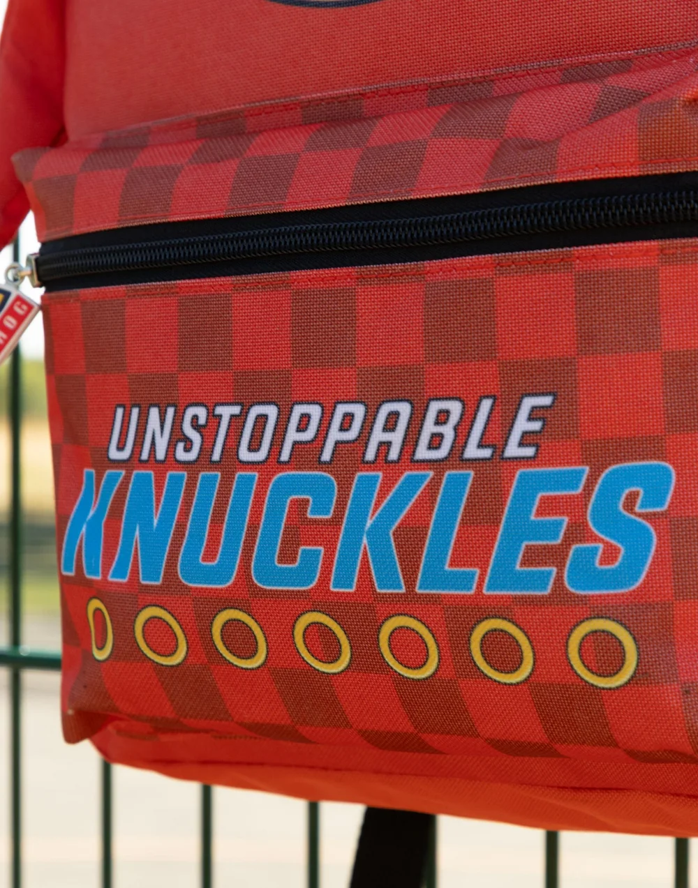 Vanilla Underground Sonic the Hedgehog Unisex Kids Red Knuckles Backpack (One Size) - One Size Adjustable Image 2