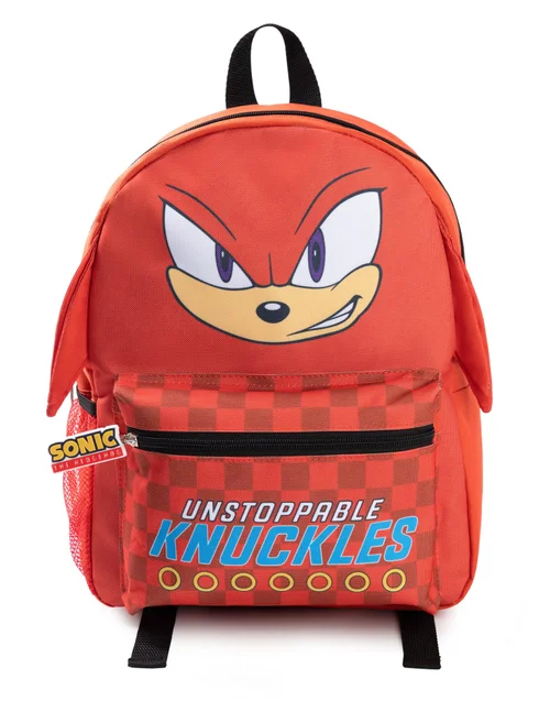 Vanilla Underground Sonic the Hedgehog Unisex Kids Red Knuckles Backpack (One Size) - One Size Adjustable Image 4