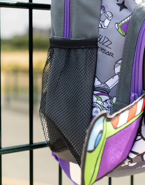 Vanilla Underground Disney Toy Story Boys Grey Buzz Wings Backpack (One Size) - One Size Image 3