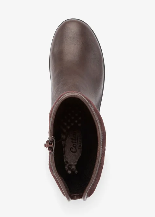 Cotton Traders Hazelnut Flexisole Mid-Calf Boots - 5 Image 3