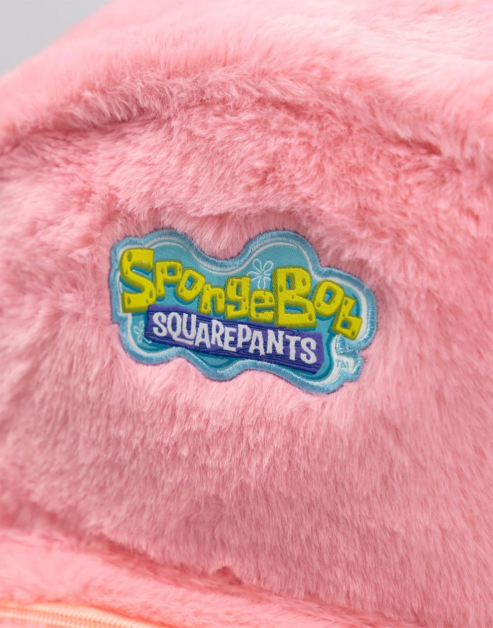 Vanilla Underground SpongeBob SquarePants Unisex Kids Pink Furry Patrick Backpack (One Size) - One Size Image 5