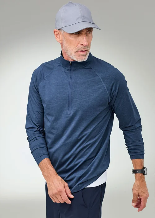 CT Active Admiral Long Sleeve Half Zip Top - 2XL Image 1