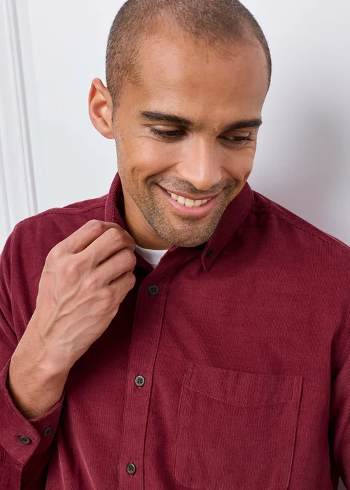 Cotton Traders Ruby Long Sleeve Cord Shirt - XL Image 4