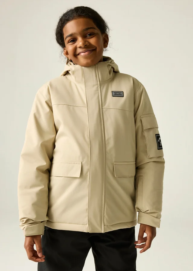 Dare 2b Cream Shredder II Waterproof Jacket (3-13 years)