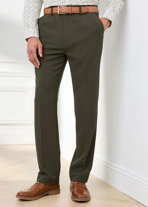 Cotton Traders Dark Forest Ultra Comfort 4-Way Stretch Trousers - 38/L31 Image 2