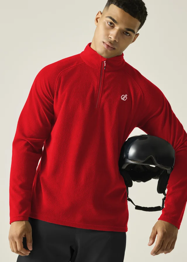 Dare 2b Red Freethink II Warm Half Zip Fleece