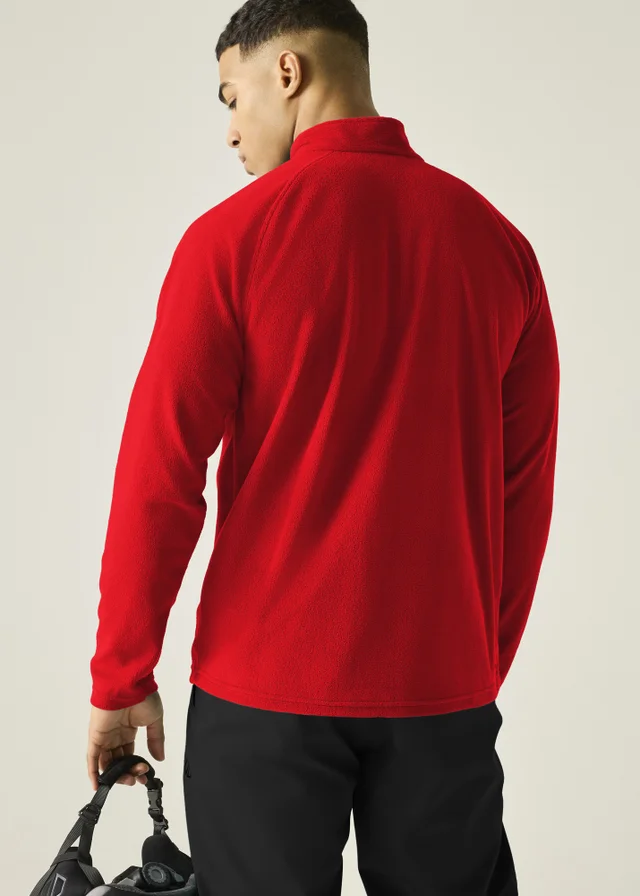 Dare 2b Red Freethink II Warm Half Zip Fleece
