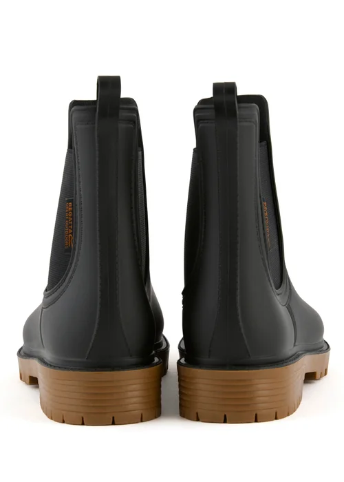 Regatta Black Harriett II Waterproof Wellingtons - 6 Image 4
