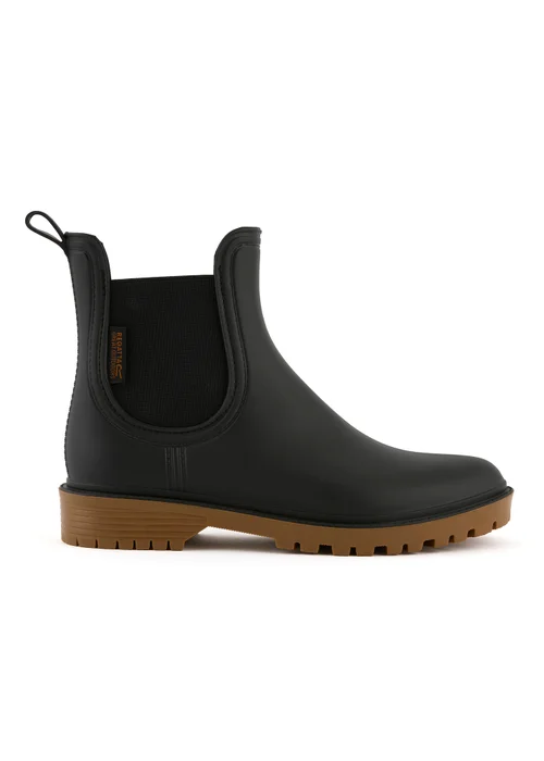 Regatta Black Harriett II Waterproof Wellingtons - 6 Image 1