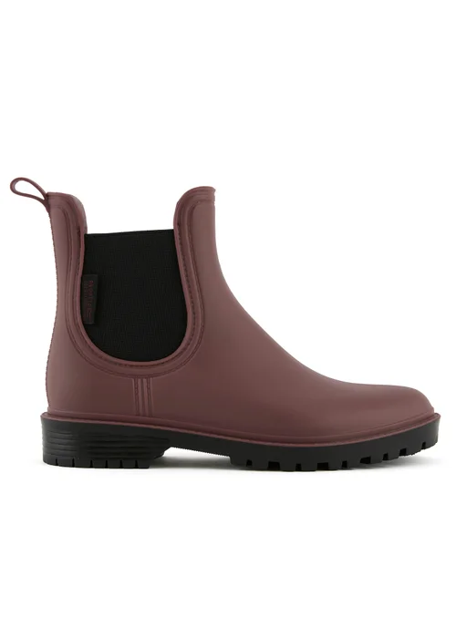 Regatta Burgundy Harriett II Waterproof Wellingtons - 4 Image 1