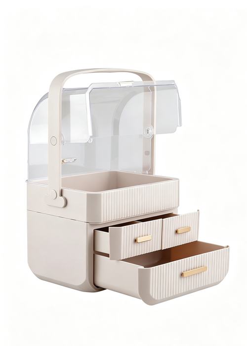 Lifeideas Desktop 3 Drawers Beauty Orgaizer - One Size Image 3