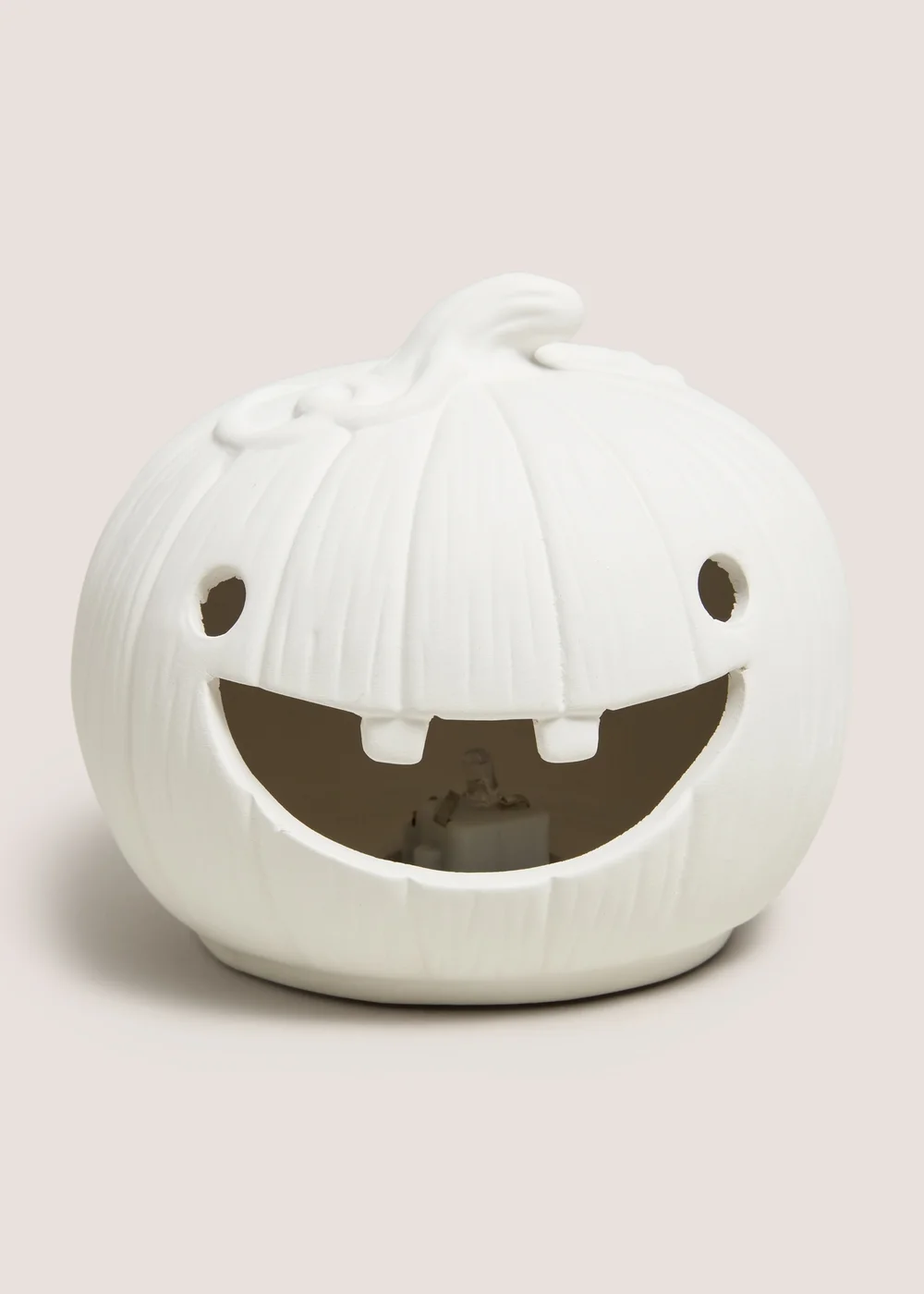 White Halloween Paint Your Own Pumpkin Image 1