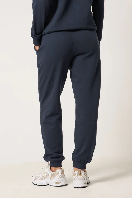 PixieGirl Petite Navy Blue Embroidered Cuffed Joggers - 18/l27 Image 4