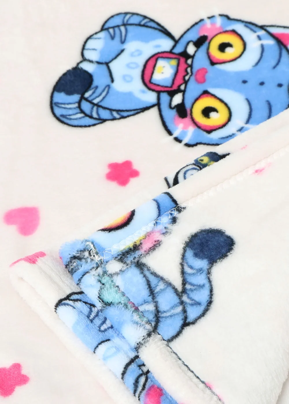 Kpop Demon Hunters Derpy Flower Fleece Blanket - 100 x 150 Image 4