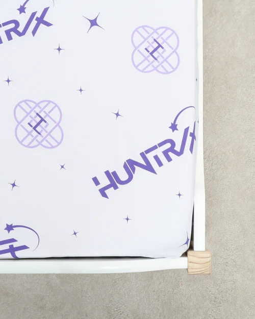 Kpop Demon Hunters Signatures Single Fitted Sheet - Single Image 2