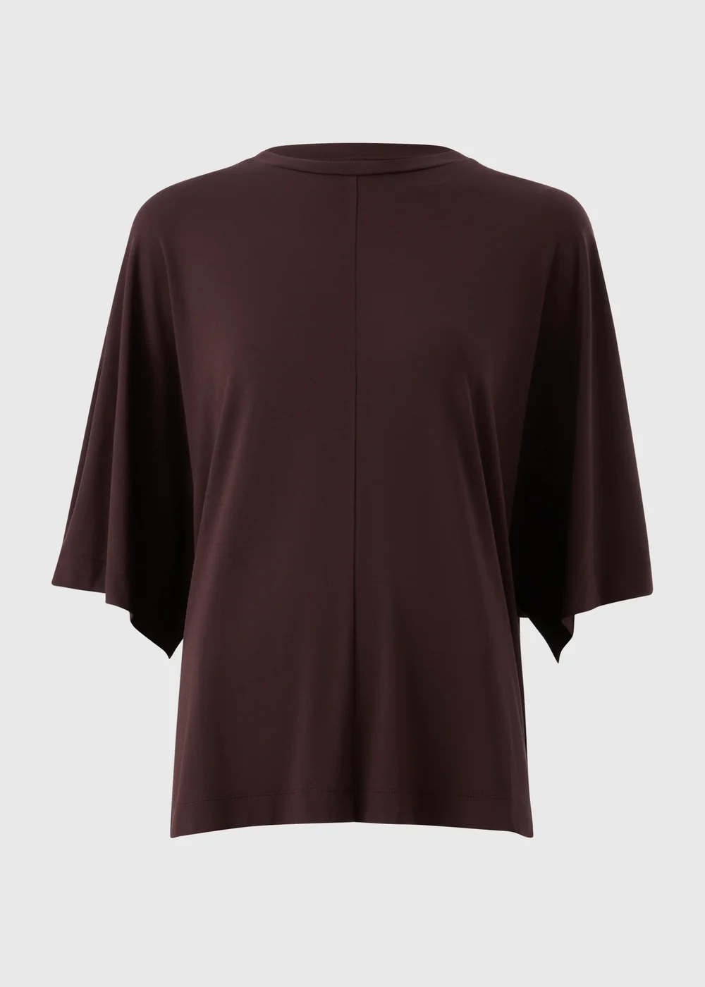 Dark Red Batwing Top - Extra small Image 1