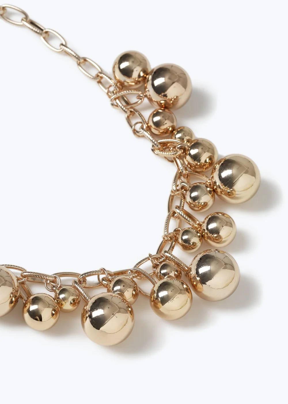Muse Gold Cluster Ball Necklace - One Size Image 2