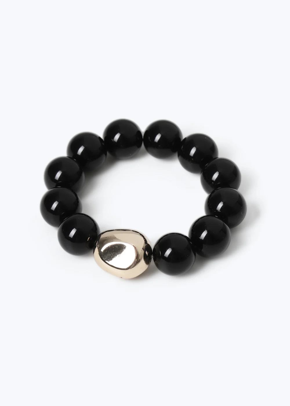 Muse Black Pearl Stretch Bracelet - One Size Image 1