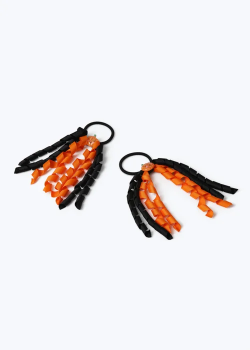 Flitzy Orange Halloween Pumpkin Hair Band - One Size Image 2