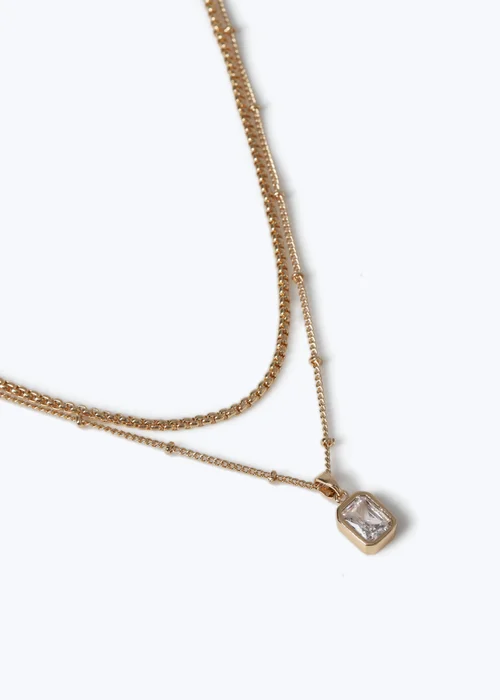 Muse Gold Cubic Chain Necklaces - One Size Image 2