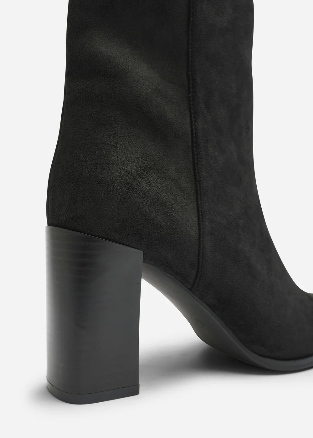 Where's That From Daryna Black Stacked Heel Pointed Ankle Boot - 6 Image 4