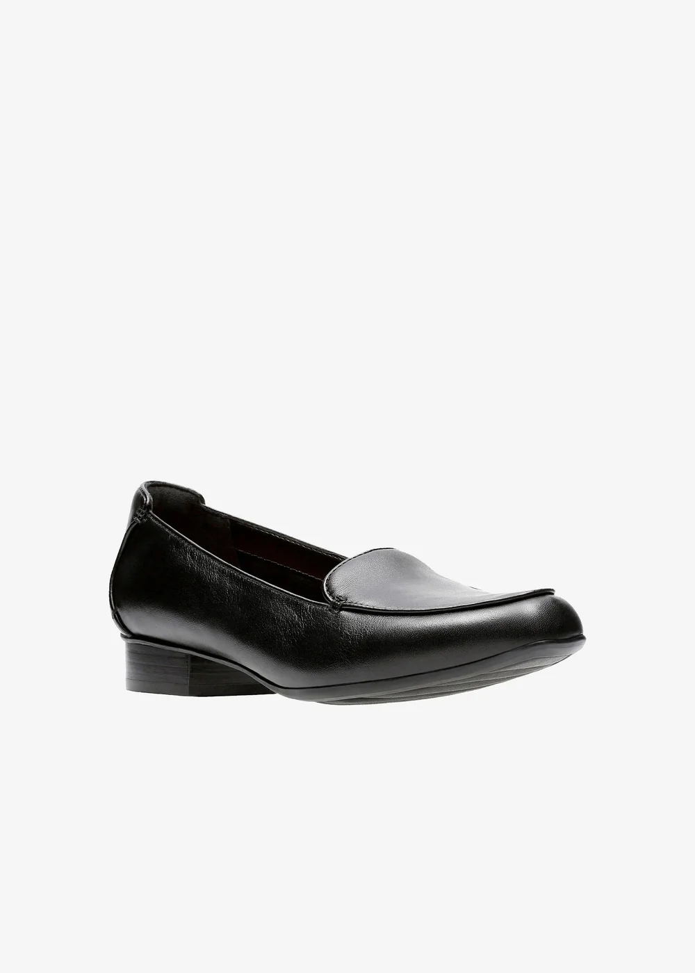 Clarks Womens Black Keesha Luca Leather Wide - 5 Image 3