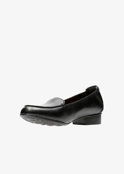 Clarks Womens Black Keesha Luca Leather Wide - 5 Image 4