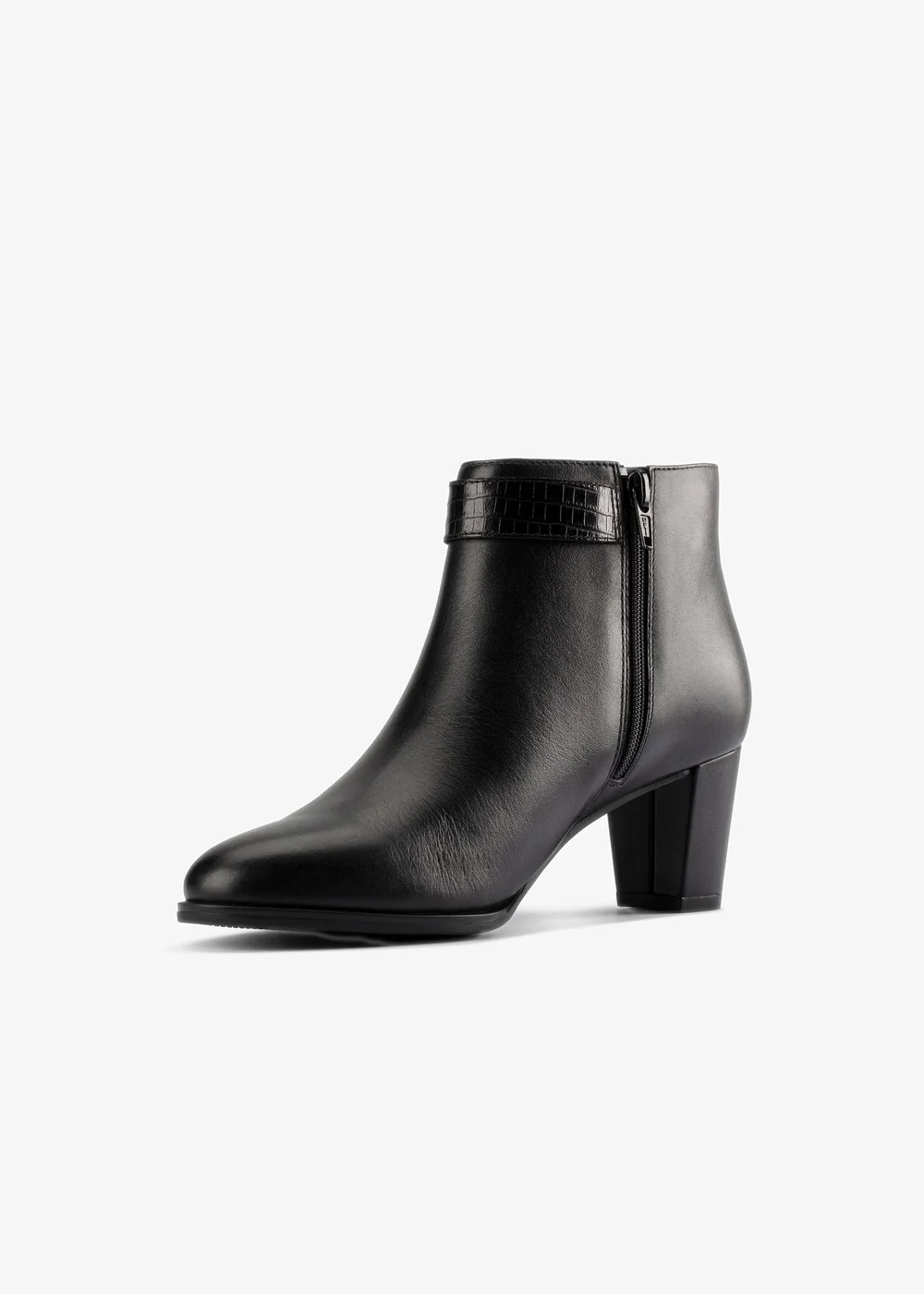 Clarks Womens Black Kaylin 60 Boot Leather Standard - 7 Image 4