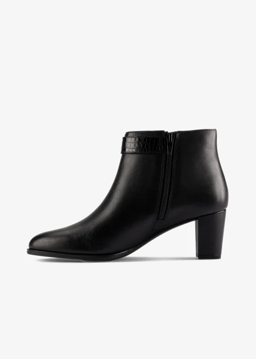 Clarks Womens Black Kaylin 60 Boot Leather Standard - 7 Image 2