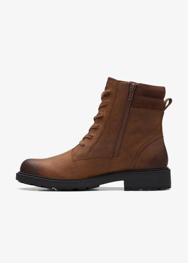 Clarks Womens Brown Orinoco 2 Spice Leather Standard