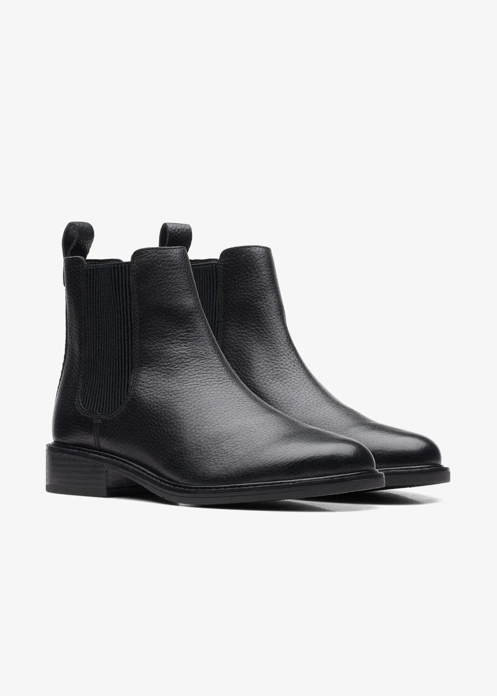 Clarks Womens Black Cologne Arlo Leather Standard - 3 Image 4