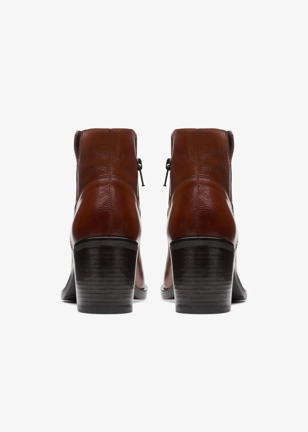Clarks Womens Brown Valvestino Lo Leather Standard - 7 Image 6