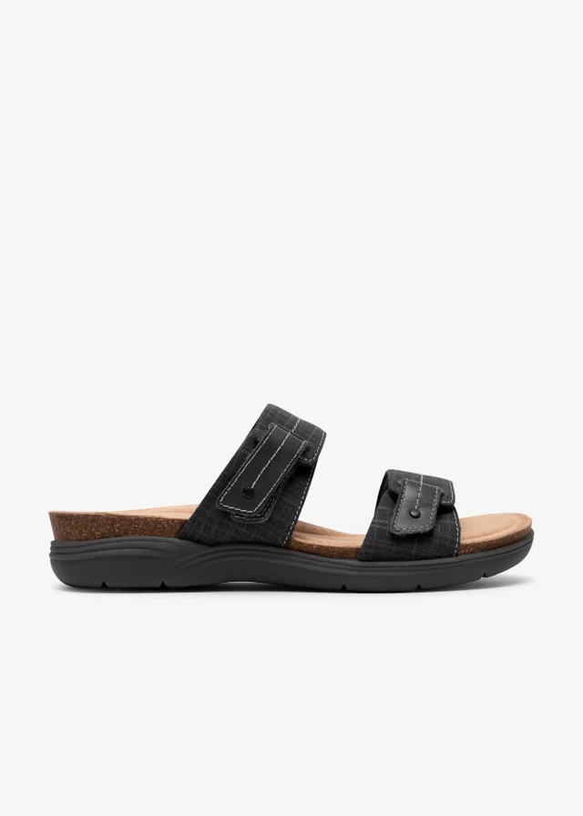 Clarks Womens Brown April Dusk Textile Standard