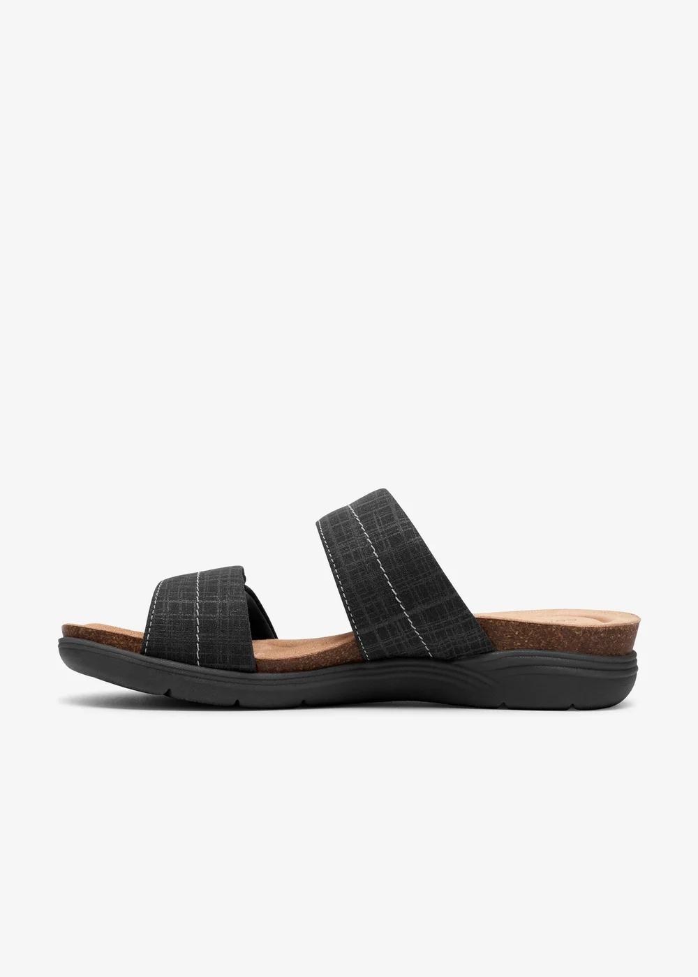 Clarks Womens Brown April Dusk Textile Standard - 6 Image 2