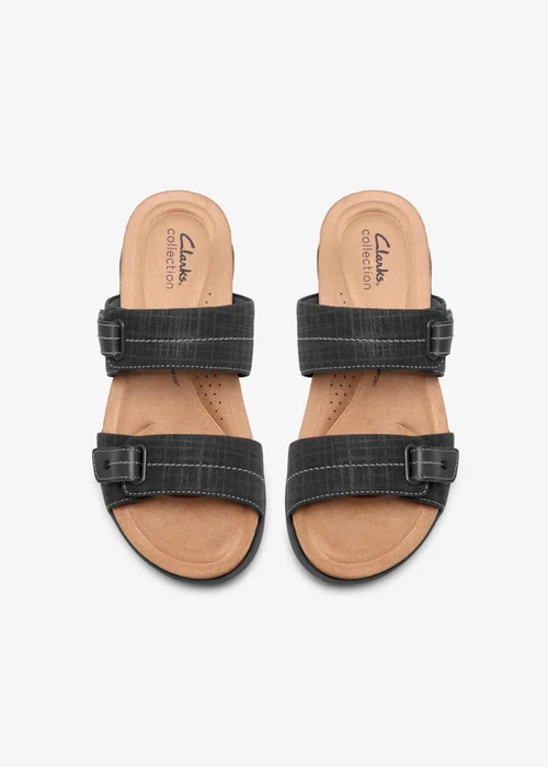 Clarks Womens Brown April Dusk Textile Standard - 6 Image 6