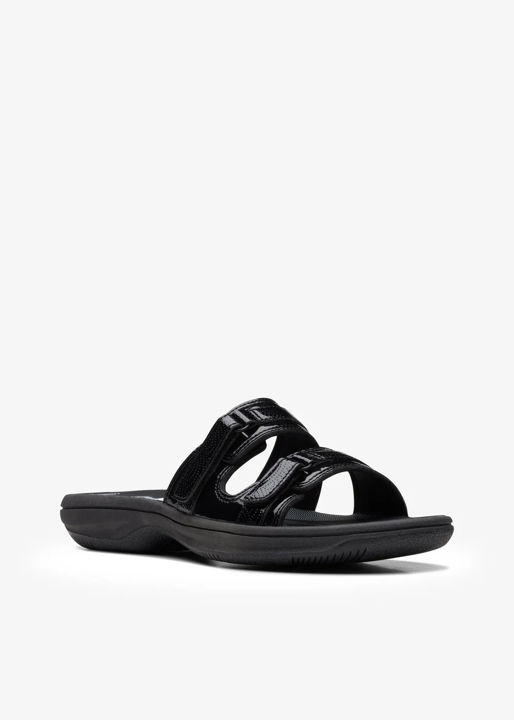 Clarks Cloudsteppers Womens Black Brinkley Piper Synthetic Standard - 7 Image 2