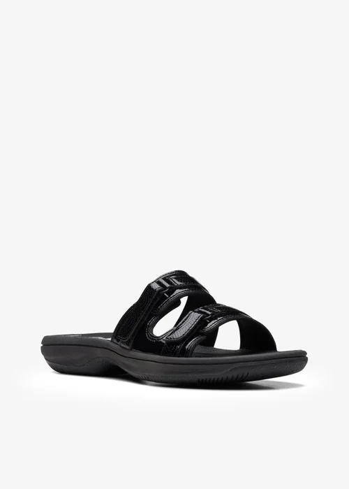 Clarks Cloudsteppers Womens Black Brinkley Piper Synthetic Standard - 7 Image 2