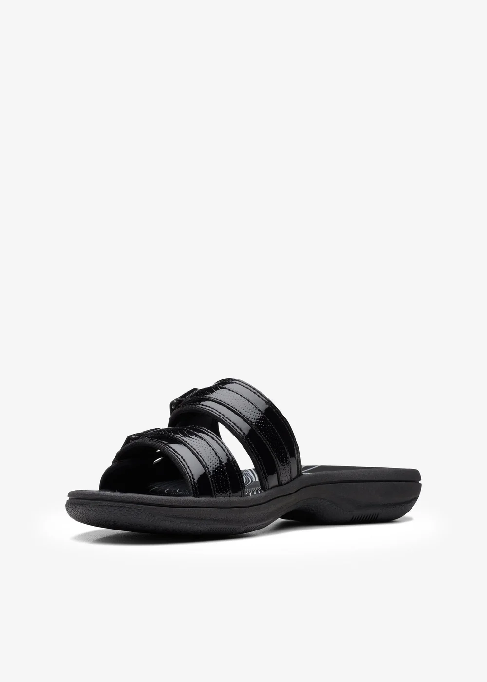 Clarks Cloudsteppers Womens Black Brinkley Piper Synthetic Standard - 7 Image 4