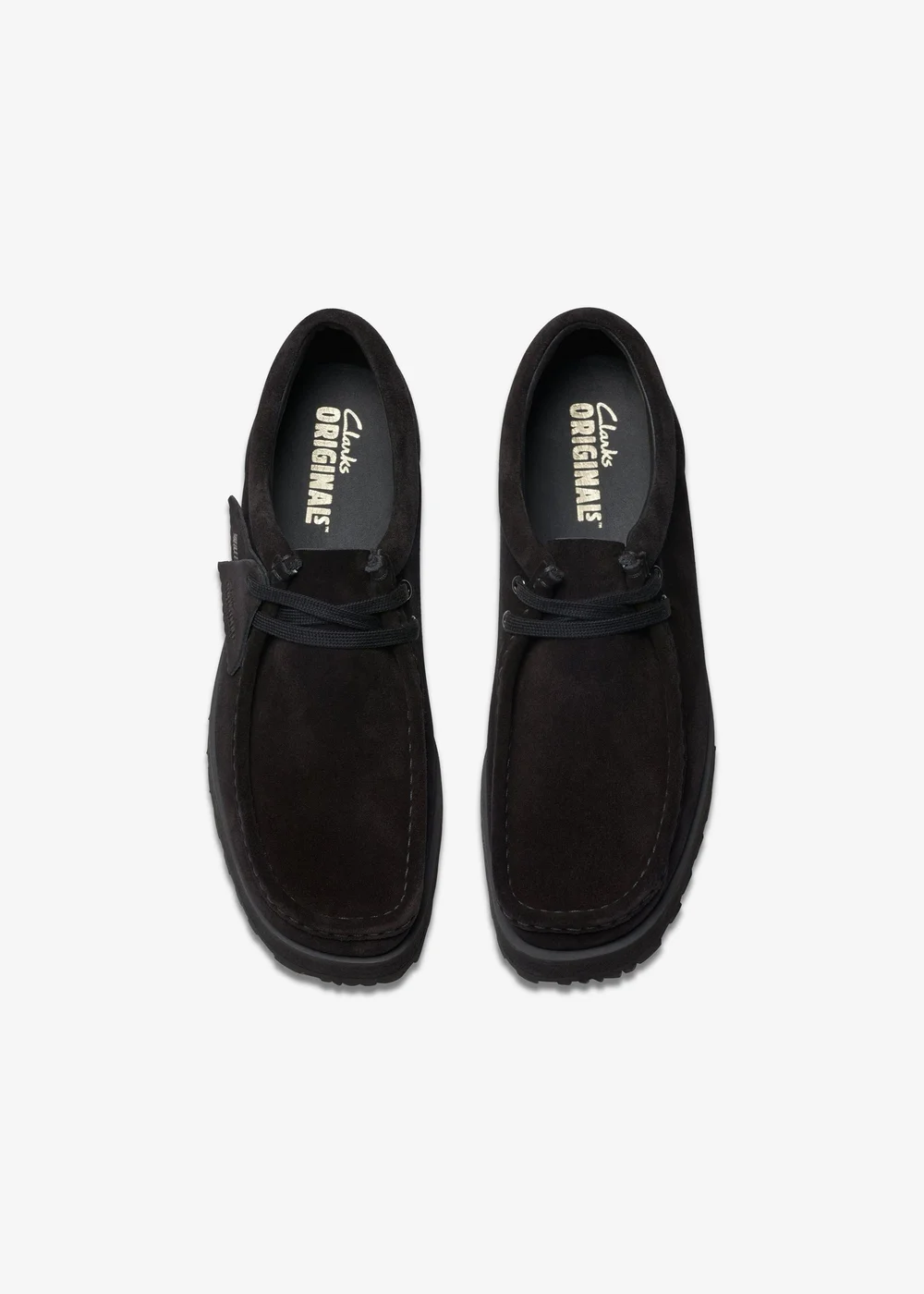 Clarks Originals Mens Black Walla Scout Lo Suede Standard - 10.5 Image 6
