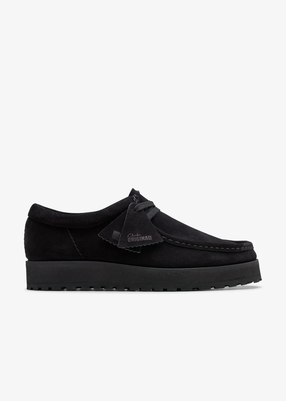 Clarks Originals Mens Black Walla Scout Lo Suede Standard - 10.5 Image 1